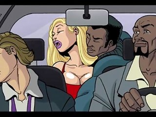 Interracial dessin animé mov